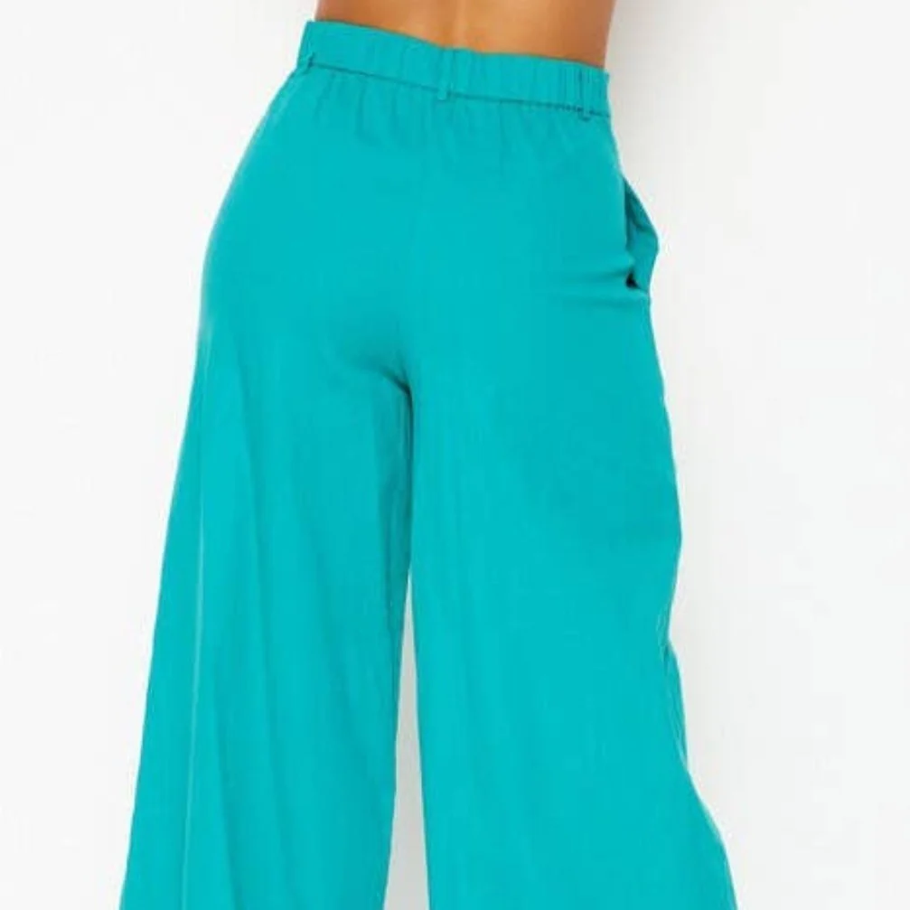 So Far So Good Wide Leg Pants