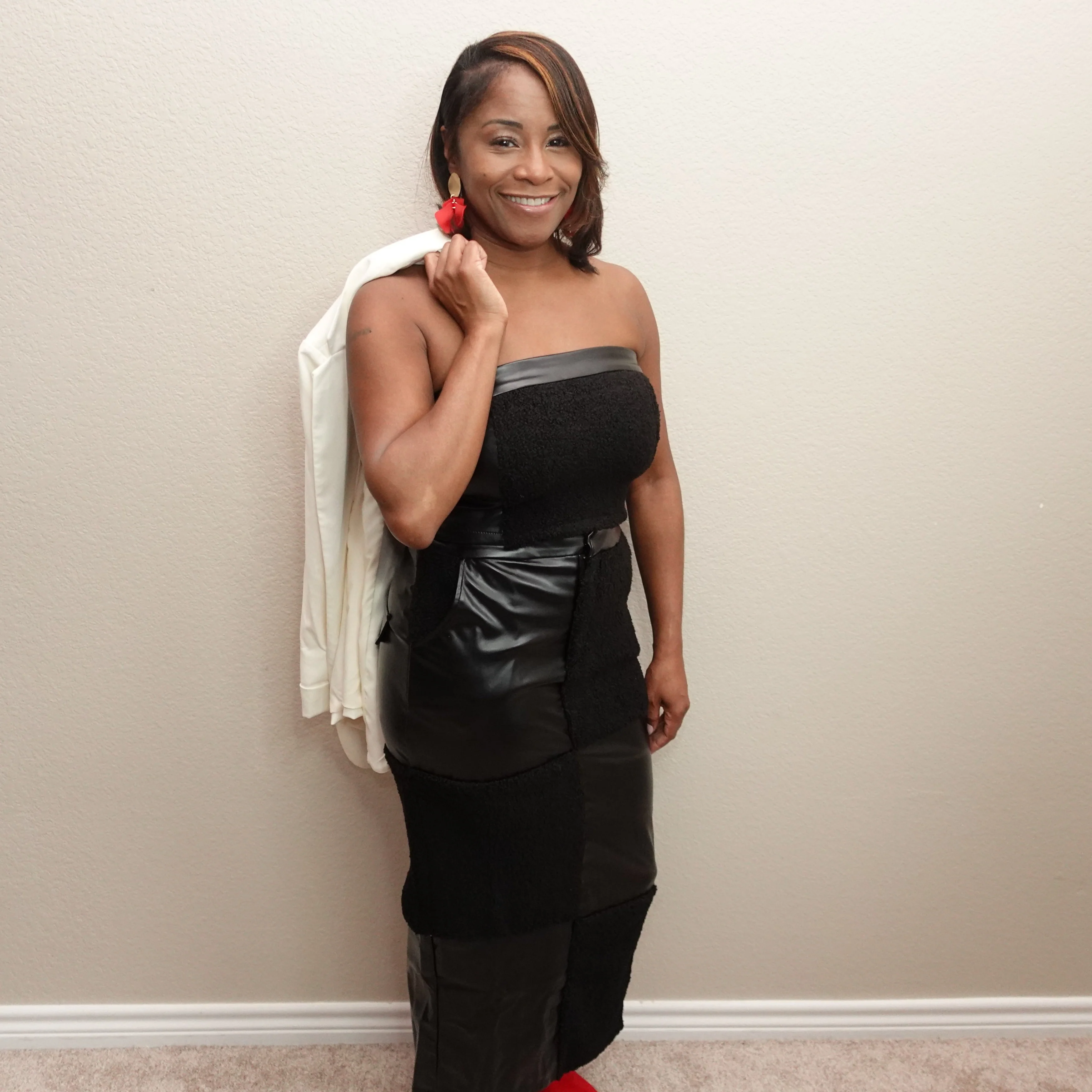 Tube Top Midi Skirt Set