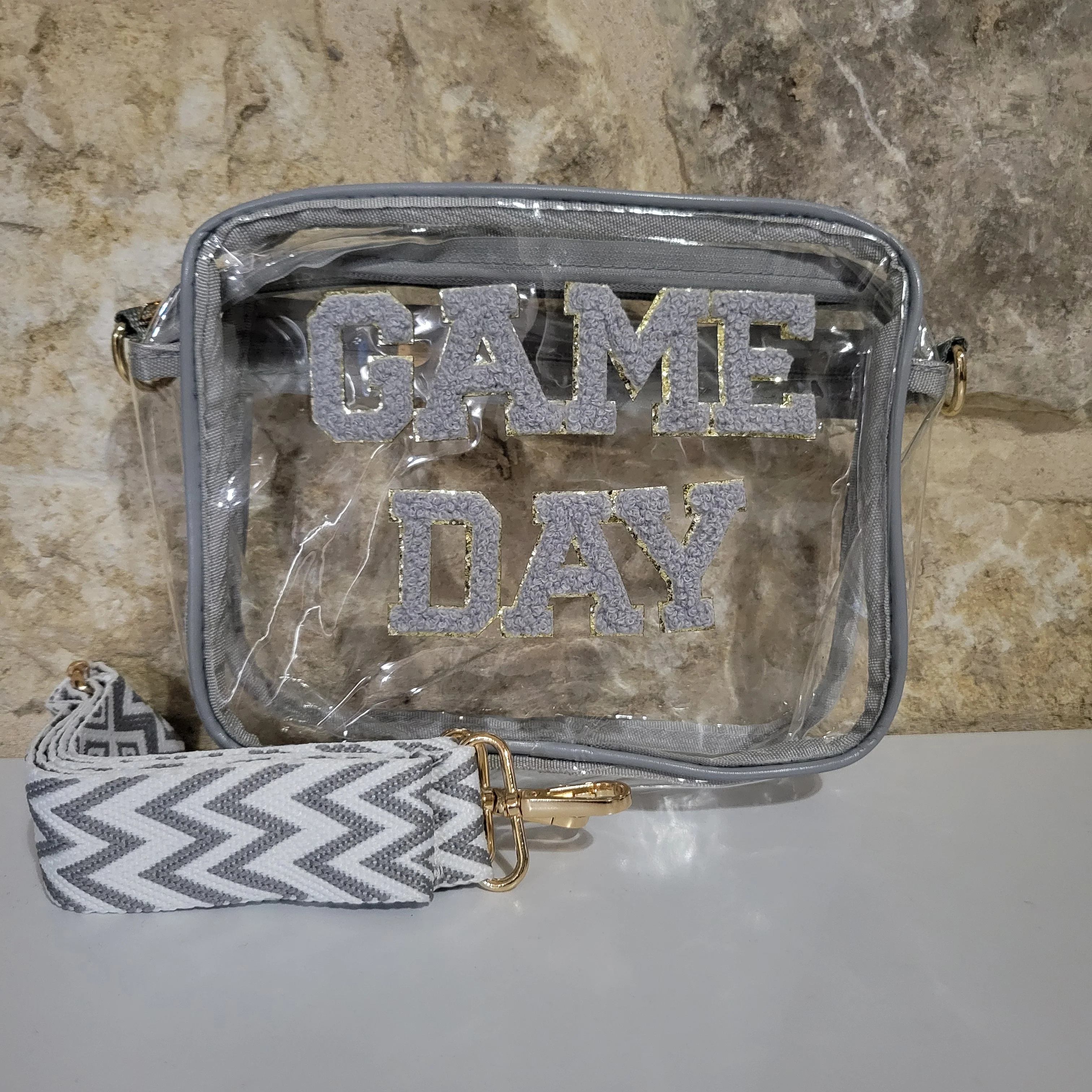Game Day Clear Crossbody Bag
