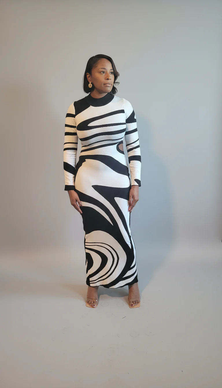 She's A Keeper Sweater Dress