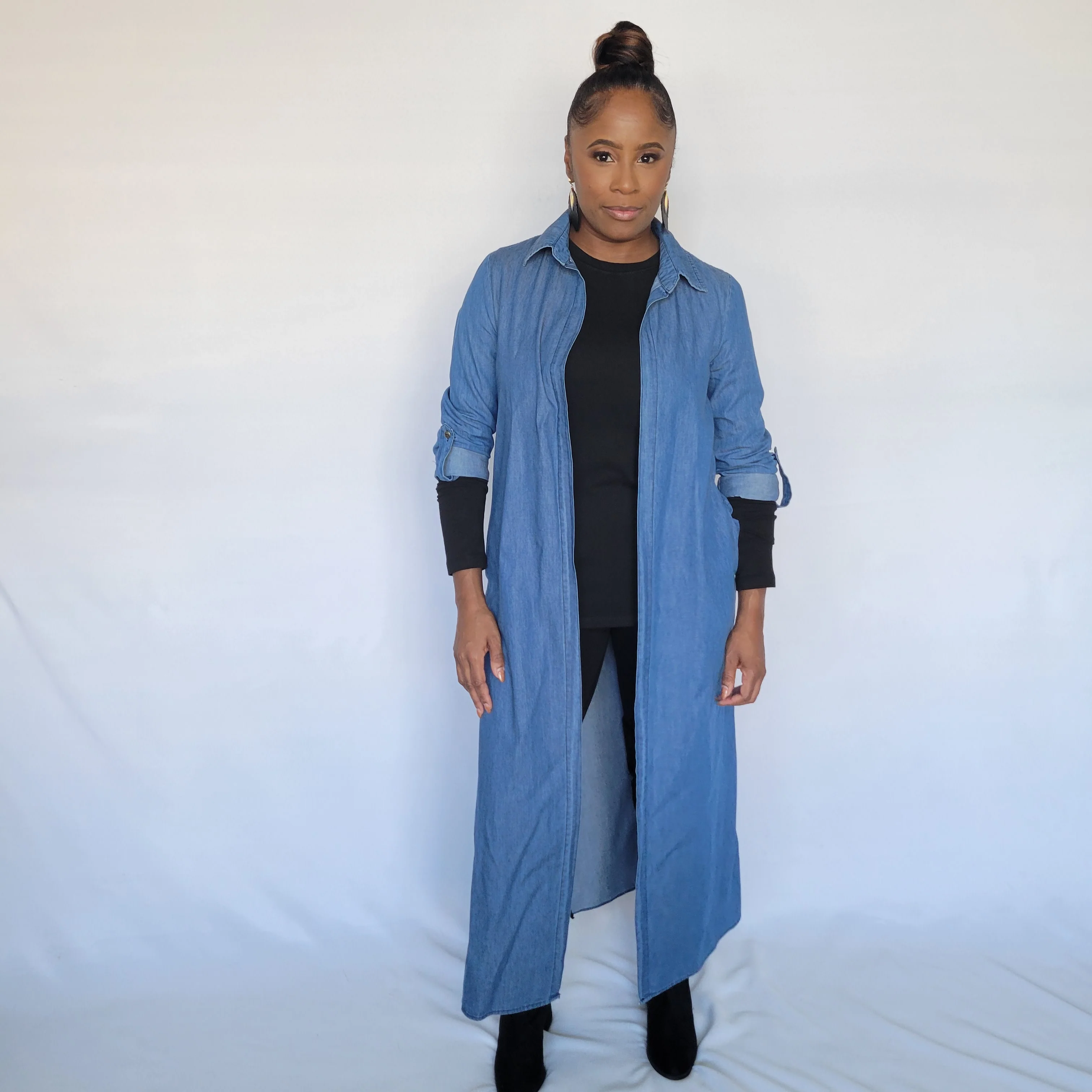 Denim Blue Duster