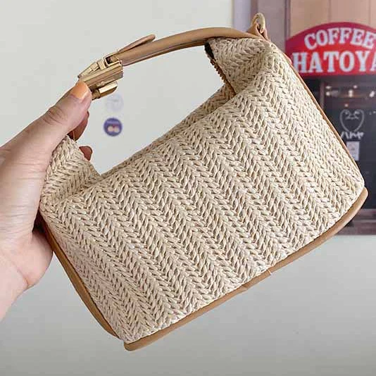 Summery Vibe Woven Handbag