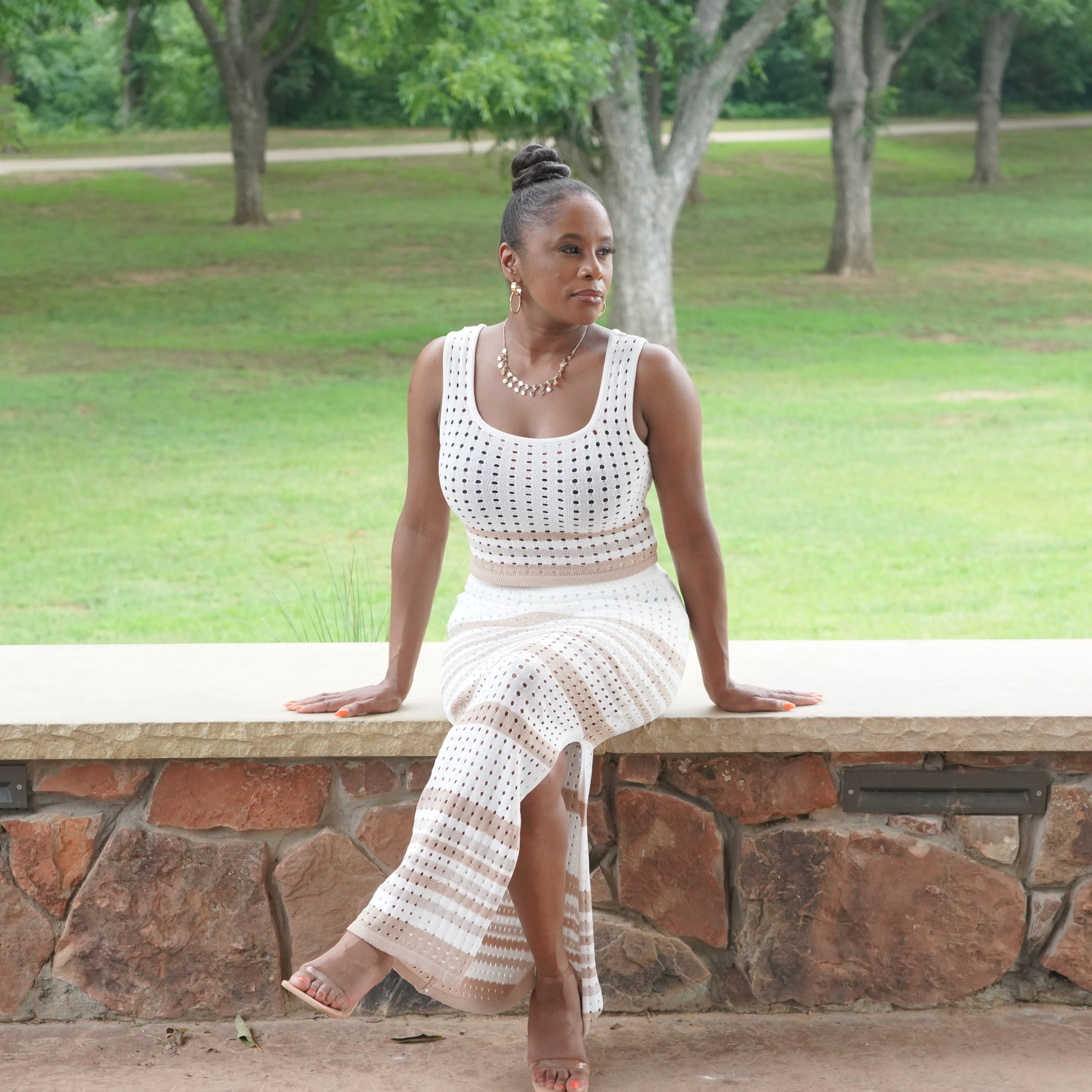 Just Enough Skirt Set